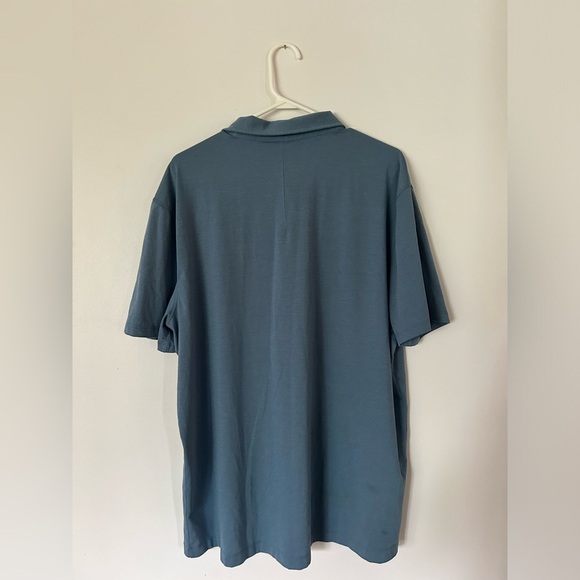 Lululemon Evolution Short Sleeve Polo Blue Size XXL - Picture 8 of 9